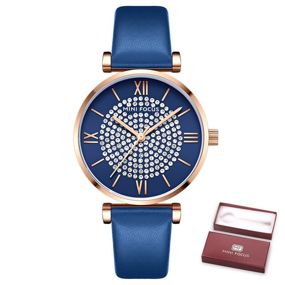 Fashion Casual Women's Watches Top Luxury Brand Waterproof Leatherl Strap Dress Ladies Quartz Wriswatches Relogio Feminino Reloj
