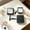 Black, variant on Darzheoy graduation cap gift box gold tassel, 2 pack, 2026 party treat container, paper box