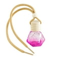 thumbnail image 2 of Hanging Car Freshener Perfume Diffuser, Empty Refillable Glass Aromatherapy Vial, Cute Design with Adjustable Strap, for Home & Car, Easy to Use, Stores Perfumes & Fragrances, 2 of 4