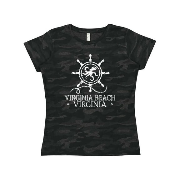 Inktastic Virginia Beach VA Nautical Women's T-Shirt