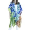 thumbnail image 3 of Women's Kimono Bathing Suit Beach Cover Up Summer Swimsuit Wrap Shawl Cardigan, The Kiss, One Size, 3 of 3