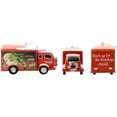 thumbnail image 3 of Coca-Cola Truck With Silver Wreath Christmas Ornament, 5.51 x 3.5 x 2.48 inches, 3 of 5