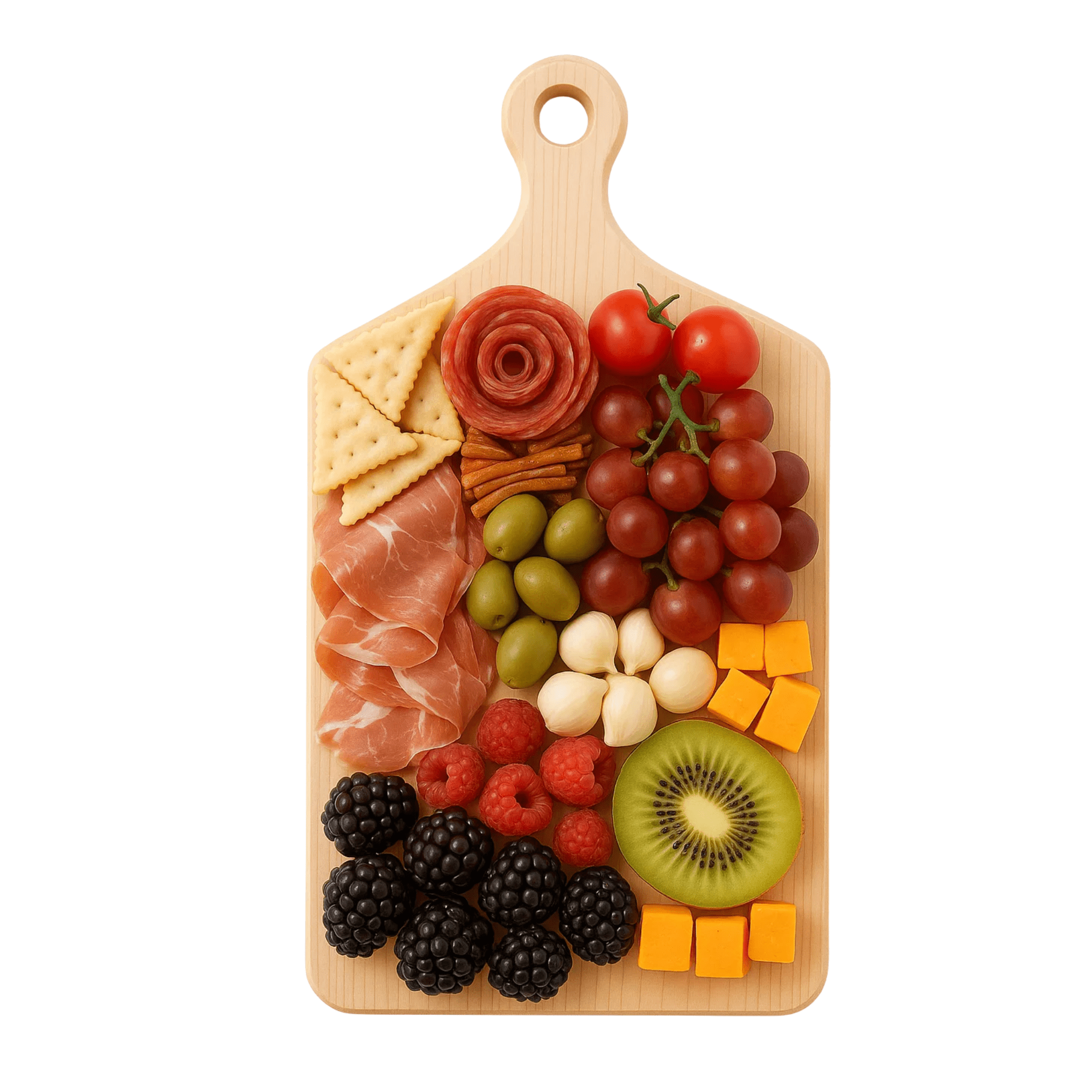SELECLINE Hinoki Cypress Cutting Board with Handle, 16.5x7.9", 1" Thick, Handmade, Made in Korea