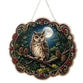 thumbnail image 2 of Round Pearl Art DIY Kit - Welcome Hanging Door Sign 3D Pearl Rhinestone Bead Painting Craft Sets Round Wall Ornament Home Decor Art Gifts Adults Beginners Wall Decoration, 2 of 8