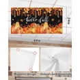 thumbnail image 7 of Fluorescent Light Covers for Ceiling Lights 1 Pack, Burnt Orange Fall Magnetic Ceiling Light Covers 2x4ft for Classroom Office School, Maple Leaf Pumpkins Thanksgiving Black Drop Ceiling Light Shade, 7 of 7