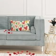 thumbnail image 3 of Valentines Day Pillow Cover 12x20 inch for Valentines Decorations Valentine Multicolor Love Hearts Lumbar Pillows Valentines Day Cushion Case Decoration for Sofa Couch, 3 of 6