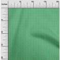 thumbnail image 2 of oneOone Viscose Jersey Green Fabric Geometric Craft Projects Decor Fabric Printed By The Yard 60 Inch Wide, 2 of 4