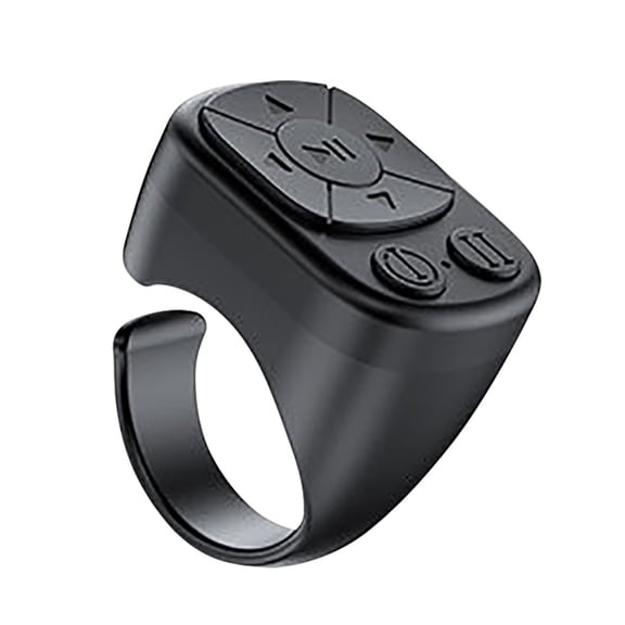 YAMB Fingertip Wireless Bluetooth Remote Control,Scrolling Ring for iPhone,Tk Scrolling Ring,Bluetooth Page Turner,Rechargeable Fingertip Camera Remote Scroll Ring for iOS/Android/Ipad,Ring Rc