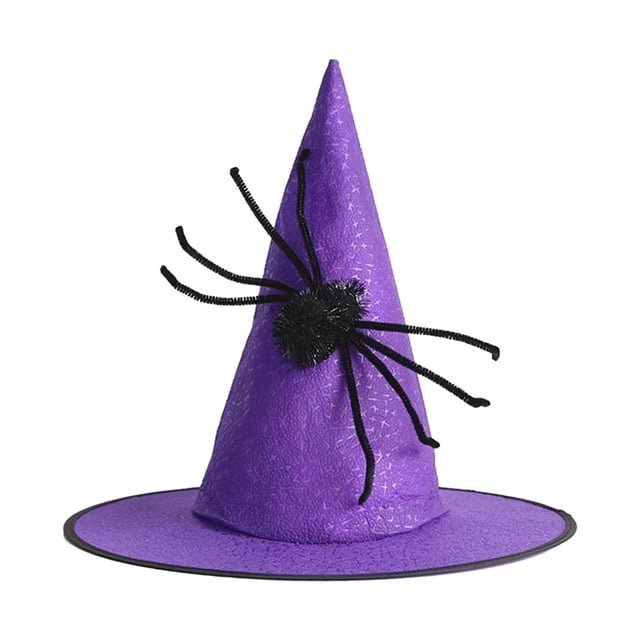 Sombrero de bruja Salvador para niñas Moderno púrpura