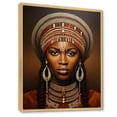 thumbnail image 2 of Designart "Beauty from Samburu in World Cultures III" African American Floater Framed Canvas Print, 2 of 7