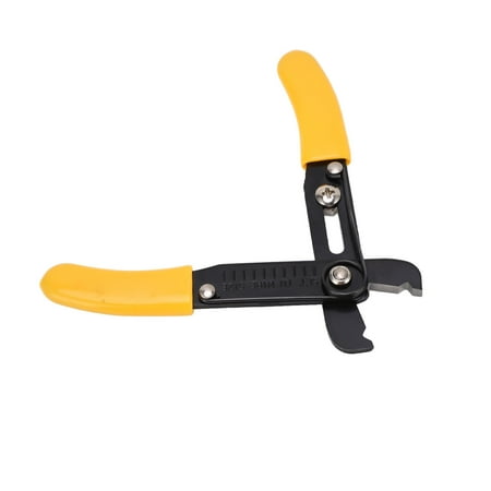 

Cable Stripper Yellow Black Wire Stripper Stripping Range For Electronics