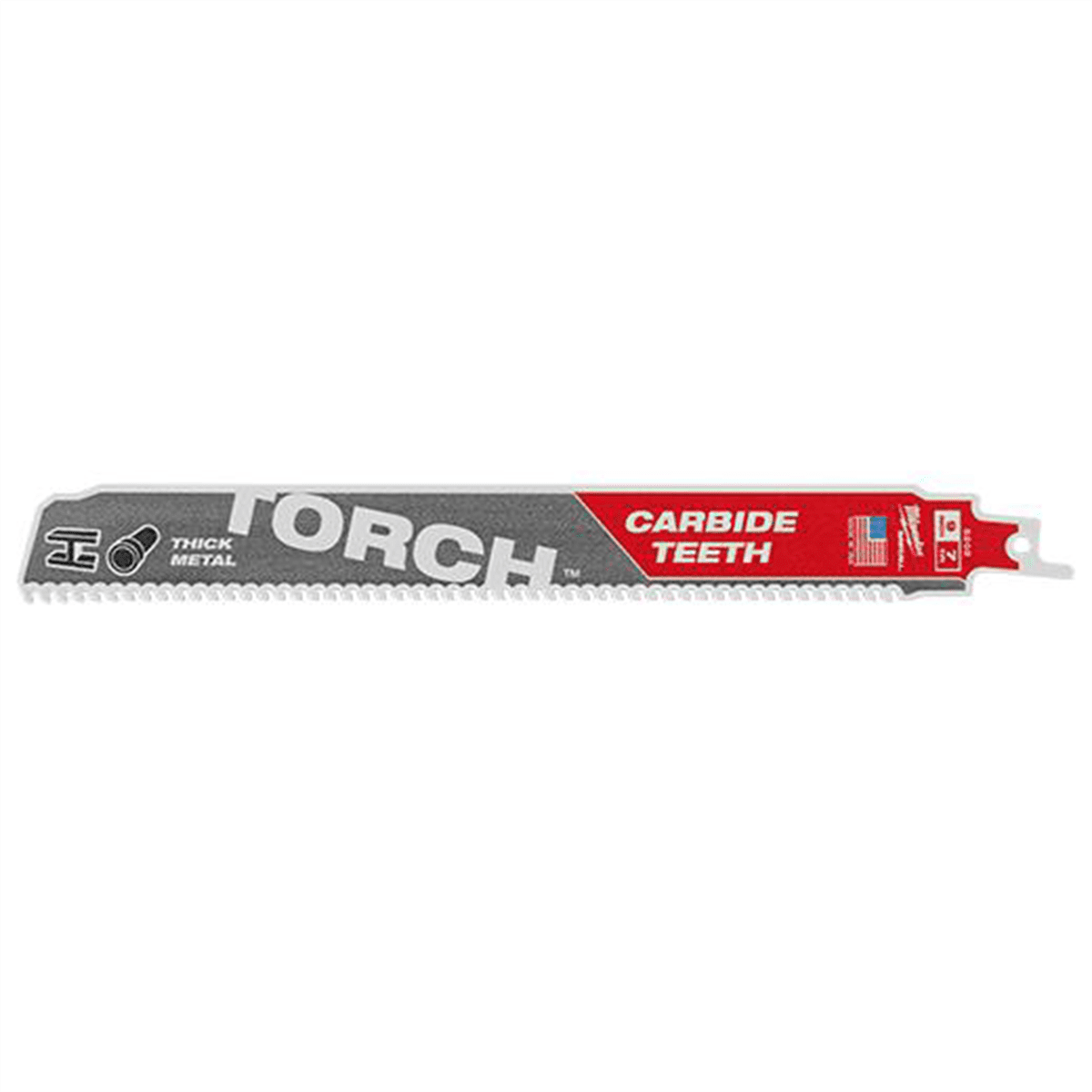 MIlwaukee 9" 7 TPI TORCH CARBIDE TEETH METAL CUTTING SAWZALL RECIP SAW BLADE