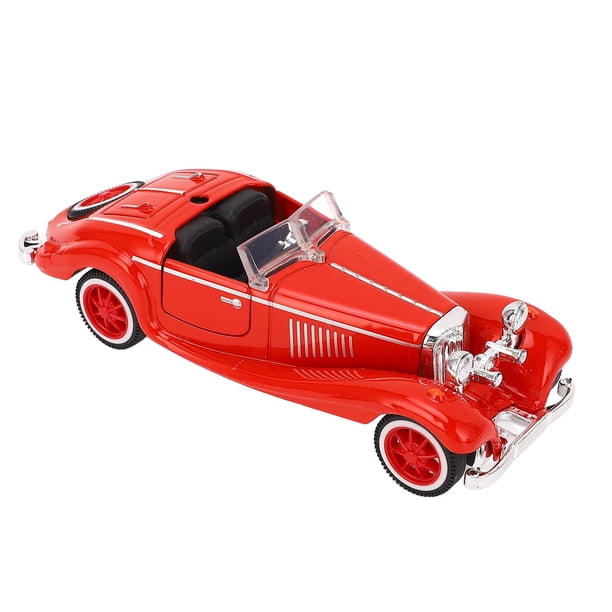 Modelo De Automóvil Convertible Vintage, Toy De aleación Coleccionable De Escala 1: 32 Para La Colección De Amantes Del Automóvil Para Niños