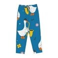 thumbnail image 4 of Sigee Cartoon Goose Print Women's Soft Pajama Pants - Breathable and Comfortable Lounge Sleep Bottoms with Elastic Waistband and Pockets-Medium, 4 of 9