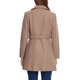 thumbnail image 3 of Abrigo largo elegante de invierno para mujer con cuello de solapa en marrón claro, talla S, 3 of 5