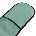 thumbnail image 2 of Dailycode Double Sided Oven Mitt with Loop Heat Resistant Kitchen Long Potholders 7" x 35" Green Blue, 2 of 6