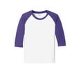 thumbnail image 5 of Port & Company PC55YRS Youth Core Blend 3/4-Sleeve Raglan T-Shirt, 5 of 6
