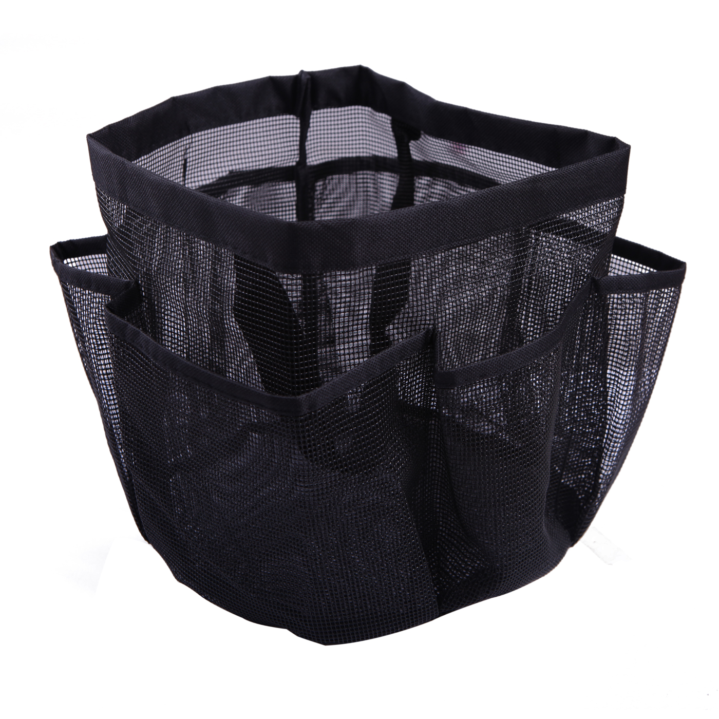 HDE Mesh Shower Bag Caddy Bath Organizer Black - image 2 of 4