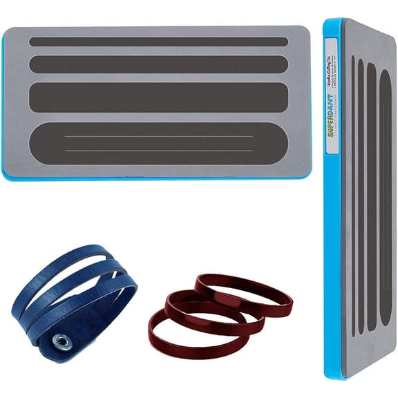 Bracelet Leather Die Cutting Mold 4 Styles Bar Shape Wooden Die Cutter DIY Fabric Die Cuts for DIY Crafts Reto Handmade Leather Bracelets Jewelry Making 1set