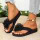 thumbnail image 2 of MKLEKYY Sandalias de Playa para Mujer, Zapatos de Playa, Zapatillas de Mujer, Sandalias Planas de Una Sola Pieza para Vacaciones En La Playa, 2 of 5
