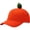 orange, variant on White Cotton Embroidered Husky Baseball Hat for Men Women Daily Dog Lover Gift