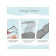 thumbnail image 4 of 20pcs Pink Plush Velvet Hangers, Nordic Simple Style Durable Non-slip Velvet Coat Hangers, Space Saving Closet Organizer, 360 Degree Swivel Hook, 4 of 4