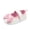 A-Pink95, variant on JAJAHO Toddler Baby Girls Mary Jane Sandals Princess Dress Shoes Glitter Sequins Bowknot Soft Sole First Walking Hook And Loop Flats Trendy Shoe