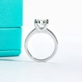 thumbnail image 5 of Silvago Jewel 1.8 Ct Asscher Cut VVS1/D Diamond Anniversary Ring for Wife - 14k White Gold Over Diamond Women's Ring - Women's Wedding Anniversary Gifts - Solitaire Diamond Wedding Ring for Her, 5 of 9