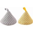 thumbnail image 1 of 2 Pieces Mini Oven Mitts Japanese Triangle Pot Handle Lid Scald Proof Pot Knob Cloth Lid Holder For Pot Lid Casserole Microwave Kitchen, 1 of 4