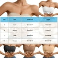 thumbnail image 3 of Taqqpue Strapless Bra for Women Non-Slip Silicone Padded Bandeau Bra Wireless Tube Top Bralette, 3 of 5
