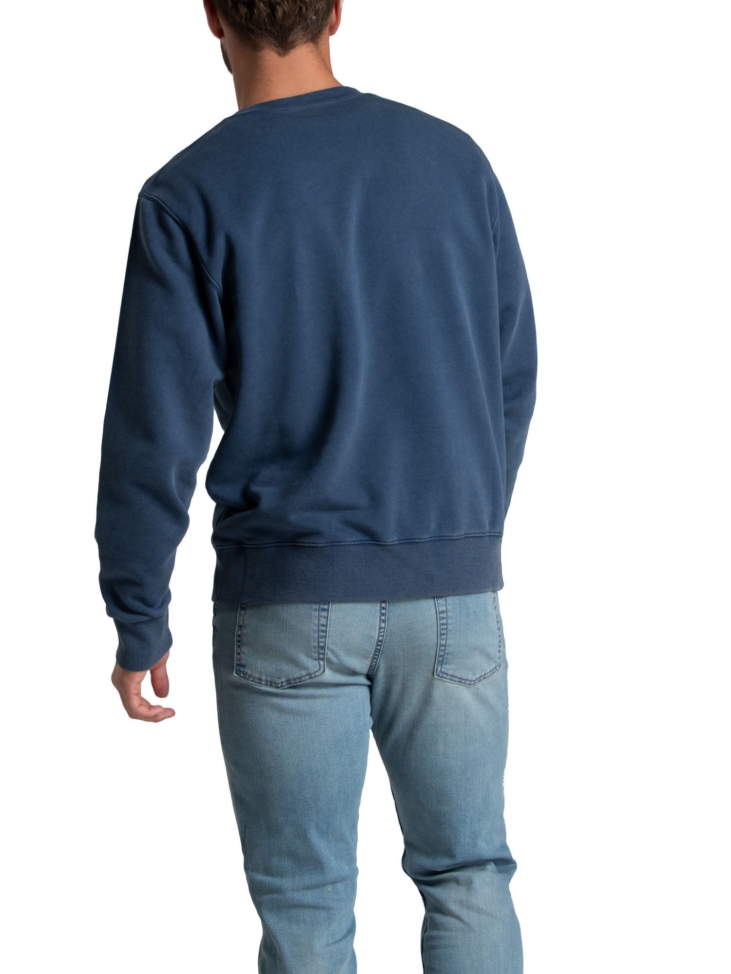 Fruit of the Loom Men's Ultra-Soft Garment Dyed Crew Sweatshirt, Sizes S - 2XL