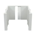 thumbnail image 3 of EverBlock 10’ x 12’ x 7’ U-Shaped Room Kit | 3’ x 7’ Doorway | Modular Building Blocks | Wall System Display | Room Divider & Partition | Easy to Connect & Reuse | Indoor & Outdoor Use, 3 of 7