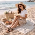 thumbnail image 3 of Ablanczoom Women Sandals Dressy Summer Sandals for Women Shoes Open Toe Rhinestone,Size 5, 3 of 8