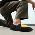 thumbnail image 5 of Smile Face Slippers for Women Men Winter Warm House Shoes Non-Slip TPR Soft Sole Slippers Home Socks Shoes, 5 of 6