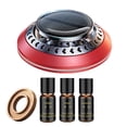 thumbnail image 1 of Soumake Solar Energy Car Aromatherapy Beech Incense Tablets Encounter Light Rotating Long-Lasting Aroma Car Interior Ornament, 1 of 8