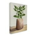thumbnail image 4 of Stupell Industries Plant in Woven Planter Botanical & Floral Painting Gallery Wrapped Canvas Art Print Wall Art, 30 x 40, 4 of 8