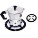 thumbnail image 2 of Rejilla negra para estufa de gas Heldig Rejilla para cafetera moka, 2 of 4