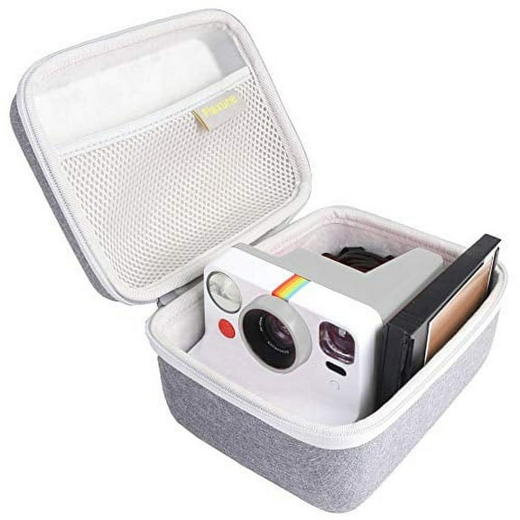 Flaxune Carrying Storage Case Replacement for Polaroid Onestep Originals Now I-Type Instant Camera - White