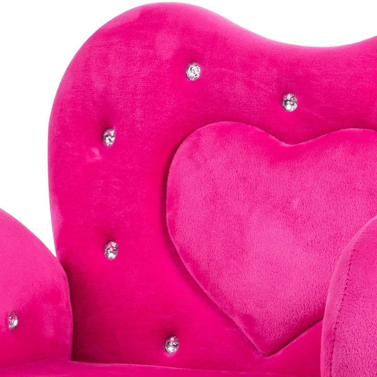 children's velvet sofa