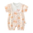 thumbnail image 4 of MEZZALL Baby Boys Bodysuits Soft Breathable For To 3 Years Old Comfortable Casual Outfit Summer Mesh Romper Cozy, 4 of 4