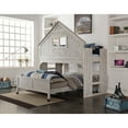 thumbnail image 2 of Pivot Direct PD-007D-008FD Club House Low Loft with Full Size Caster Bed in Brushed Driftwood, 2 of 3