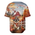 thumbnail image 2 of Thanksgiving Siamese Pilgrim Grateful, Thankful, Blessed Fall Welcome All Over Print 3D Baseball Shirt Cat Lover Kitten Owner Gifts Softball Sport - 00021, 2 of 6