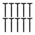 thumbnail image 4 of Disposable Trimmer Bulk, Black Manual Trimmer Comfortable Grip 10pcs Safe Double Layers Blades  For, 4 of 8