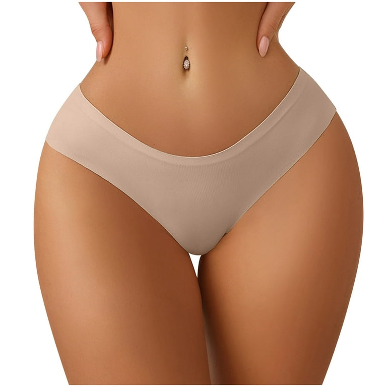 JGTDBPO Seamless Underwear for Women Sexy Lace No Show Bikini Soft