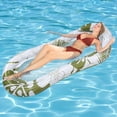 thumbnail image 3 of Colchón de natación flotante inflable, juguete de fiesta en la piscina para adultos a prueba de fugas de PVC impreso JShteea El nuevo, 3 of 6