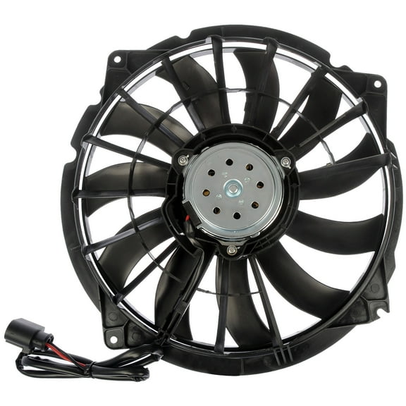 Dorman 621-186 Driver Side Engine Cooling Fan Assembly for Specific Audi Models Fits 2004 Audi S4