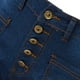 thumbnail image 2 of WILLBEST Pantalones Mujer Pantalones Vaqueros Acampanados de Tiro Medio para Mujer, Ajustados, Elásticos, Cómodos, Con Corte de Bota, Informales y de Moda. Extra Chica, 2 of 6
