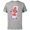 Athletic Heather, variant on Disney and Pixar’s Turning Red Panda Mei Cute Photo Strip - Short Sleeve Cotton T-Shirt for Adults - Customized-White