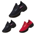 thumbnail image 4 of AUDeals Women's Athletic Running Shoes, Lightweight Air Cushion Sneakers with Gym and Walking Comfort (Black, 7.5), 4 of 5