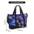 thumbnail image 2 of Cuphead Mugman Duffle Bag Overnighter Weekender Travel Bag Tote Carry On Bag School Practice Handbag Crossbody Fitness Bag For Women Men Boys Girls, 2 of 7